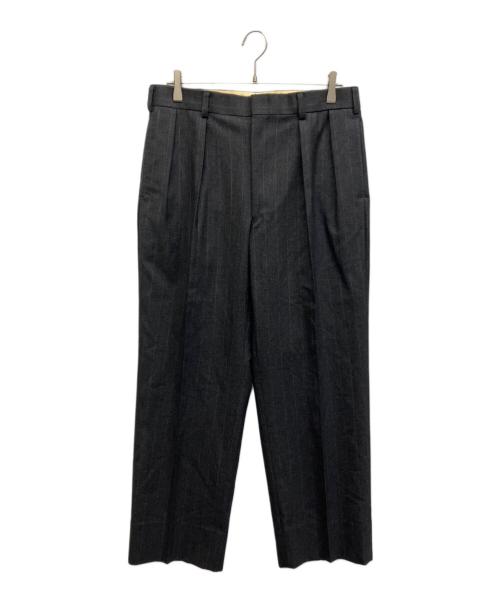 J.PRESS（ジェイプレス）J.PRESS (ジェイプレス) ウールセットアップ グレー サイズ:Ｃ94-Ｗ86-Ｔ165 B4の古着・服飾アイテム