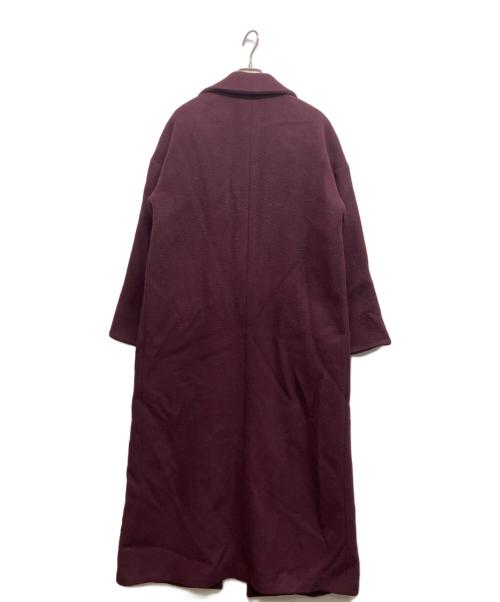 UN3D.（アンスリード）UN3D. (アンスリード) SIDE SLIT CHESTER CT ワインレッド サイズ:38の古着・服飾アイテム