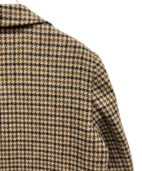 WEEKEND Max Mara（ウィークエンド マックスマーラ）Weekend Max Mara (ウィークエンド マックスマーラ) Davy Houndstooth Coat ブラウン サイズ:42の古着・服飾アイテム