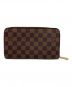 LOUIS VUITTONルイ ヴィトン）の古着「ダミエ ジッピー オーガナイザー」｜ブラウン