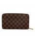 LOUIS VUITTON（ルイ ヴィトン）の古着「ダミエ ジッピー オーガナイザー」｜ブラウン