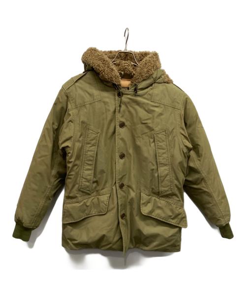 Eddie Bauer（エディーバウアー）Eddie Bauer (エディーバウアー) B-9ダウンジャケット オリーブ サイズ:Mの古着・服飾アイテム