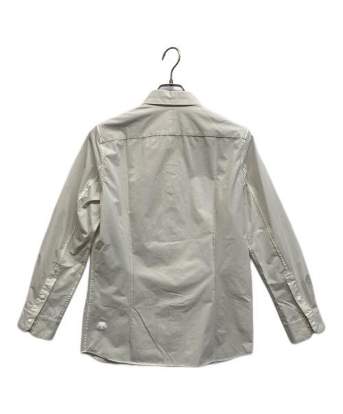 DESCENTE（デサント）DESCENTE (デサント) スナップボタンシャツ ホワイト サイズ:Sの古着・服飾アイテム