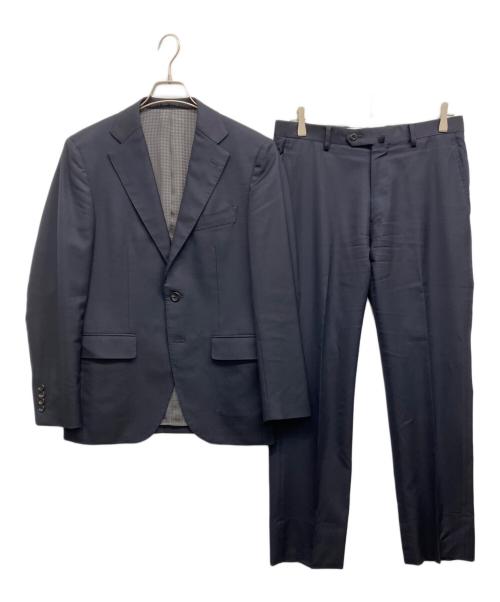 only tailor made by koichi nakanishi（「オンリー テーラーメイド バイ コウイチ ナカニシ）only tailor made by koichi nakanishi (「オンリー テーラーメイド バイ コウイチ ナカニシ) セットアップスーツ ネイビー サイズ:下記参照の古着・服飾アイテム