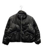 HAREハレ）の古着「ショートパテッドブルゾン」｜ブラック