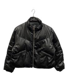 HARE（ハレ）の古着「ショートパテッドブルゾン」｜ブラック