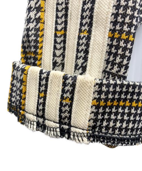 adidas（アディダス）adidas (アディダス) タータンチェックトラックジャケット ベージュ サイズ:Mの古着・服飾アイテム