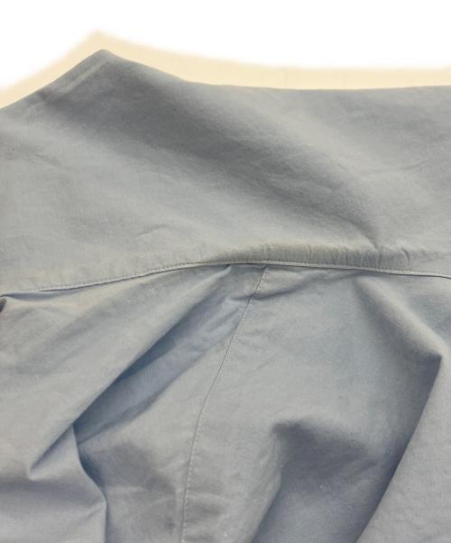 MARGARET HOWELL（マーガレットハウエル）MARGARET HOWELL (マーガレットハウエル) MARGARET HOWELL COTTON LINEN SHIRT ブルー サイズ:2の古着・服飾アイテム