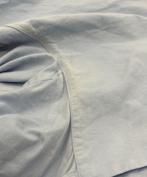 MARGARET HOWELL（マーガレットハウエル）MARGARET HOWELL (マーガレットハウエル) MARGARET HOWELL COTTON LINEN SHIRT ブルー サイズ:2の古着・服飾アイテム