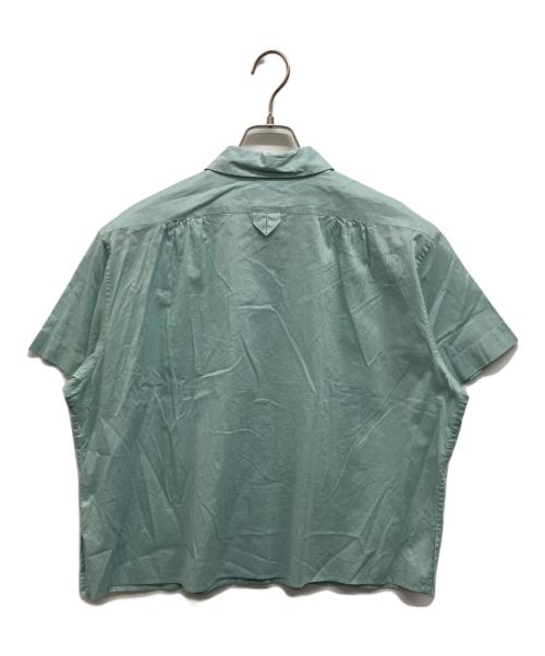 MARGARET HOWELL（マーガレットハウエル）MARGARET HOWELL (マーガレットハウエル) ショートスリーブシャツ ブルー サイズ:2の古着・服飾アイテム