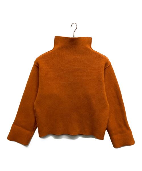 MAISON EUREKA（メゾンエウレカ）MAISON EUREKA (メゾンエウレカ) COMPRESSED VOLUME SWEATER オレンジ サイズ:Sの古着・服飾アイテム