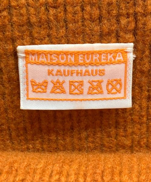 MAISON EUREKA（メゾンエウレカ）MAISON EUREKA (メゾンエウレカ) COMPRESSED VOLUME SWEATER オレンジ サイズ:Sの古着・服飾アイテム