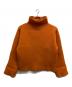 MAISON EUREKA（メゾンエウレカ）の古着「COMPRESSED VOLUME SWEATER」｜オレンジ