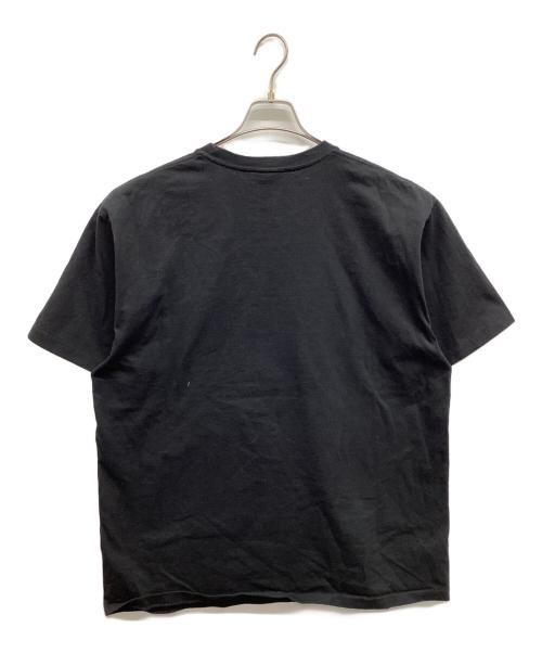 A BATHING APE（ア ベイシング エイプ）A BATHING APE (ア ベイシング エイプ) CAMO COLLEGE TEE ブラック サイズ:2XLの古着・服飾アイテム