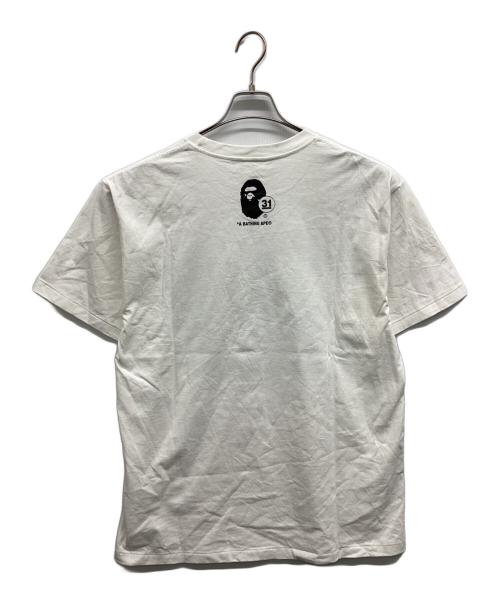 A BATHING APE（ア ベイシング エイプ）A BATHING APE (ア ベイシング エイプ) 31st Anniversary Ape Head Tee ホワイト サイズ:XLの古着・服飾アイテム