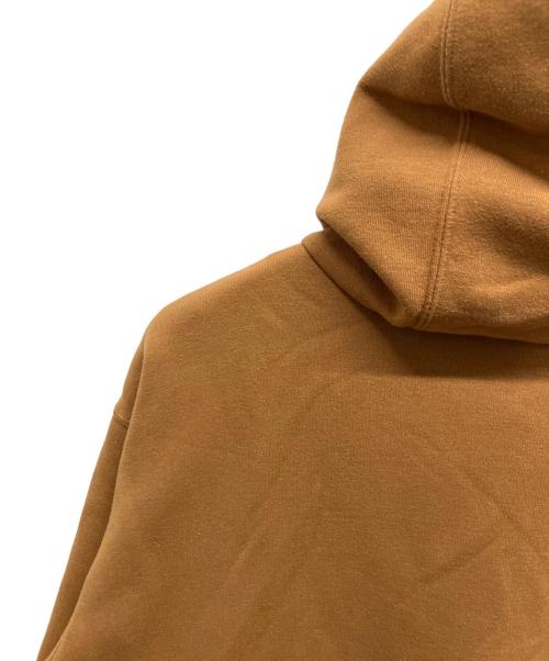 CarHartt（カーハート）CarHartt (カーハート) 裏サーマルジップパーカー ブラウン サイズ:XLの古着・服飾アイテム