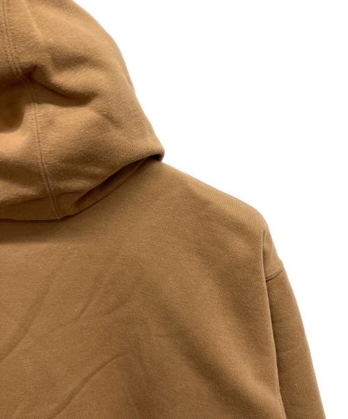 CarHartt（カーハート）CarHartt (カーハート) 裏サーマルジップパーカー ブラウン サイズ:XLの古着・服飾アイテム