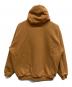 CarHartt (カーハート) 裏サーマルジップパーカー ブラウン サイズ:XL：13000円