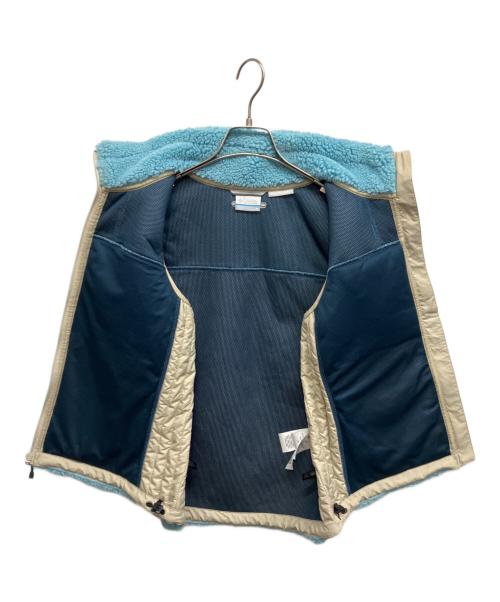 Columbia（コロンビア）Columbia (コロンビア) Columbia フリースベスト ブルー サイズ:Mの古着・服飾アイテム
