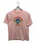 A BATHING APE（アベイシングエイプ）の古着「プリントTシャツ」｜ピンク