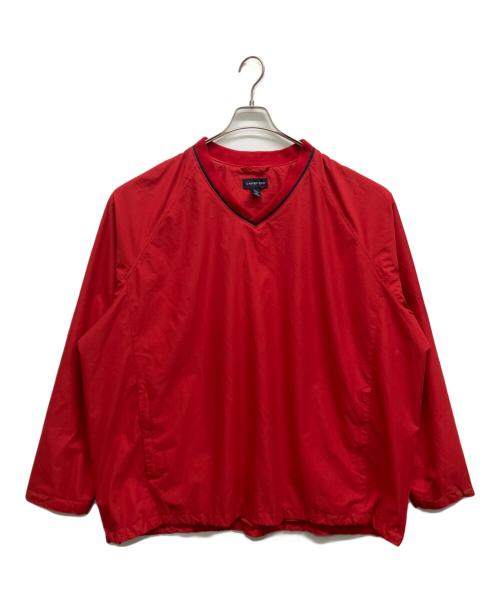LAND'S END（ランズエンド）LAND'S END (ランズエンド) 2WAYナイロンプルオーバー レッド サイズ:3XLの古着・服飾アイテム