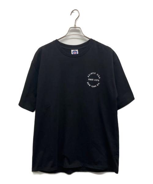 AVIREX（アヴィレックス）AVIREX (アヴィレックス) 2.0 VARSITY LOGO T-SHIRT ブラック サイズ:2XLの古着・服飾アイテム