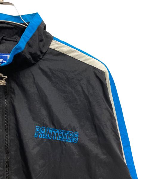 STARTER（スターター）STARTER (スターター) ナイロンジャケット ブルー×ブラック サイズ:XLの古着・服飾アイテム