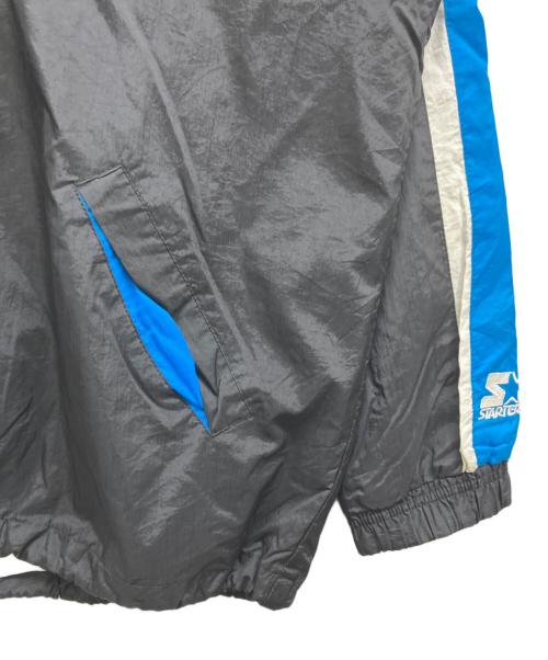 STARTER（スターター）STARTER (スターター) ナイロンジャケット ブルー×ブラック サイズ:XLの古着・服飾アイテム