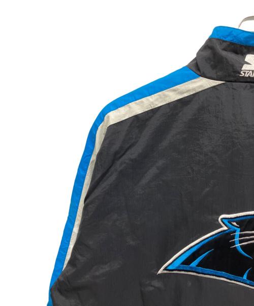 STARTER（スターター）STARTER (スターター) ナイロンジャケット ブルー×ブラック サイズ:XLの古着・服飾アイテム