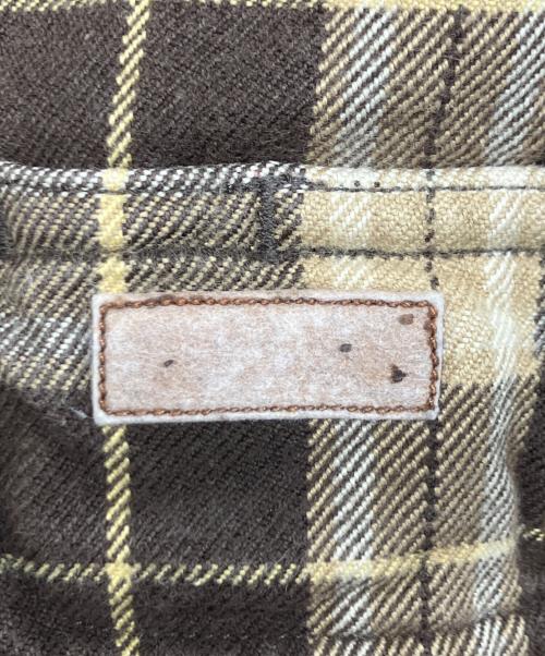 CarHartt（カーハート）CarHartt (カーハート) チェックシャツ ブラウン サイズ:2XLの古着・服飾アイテム