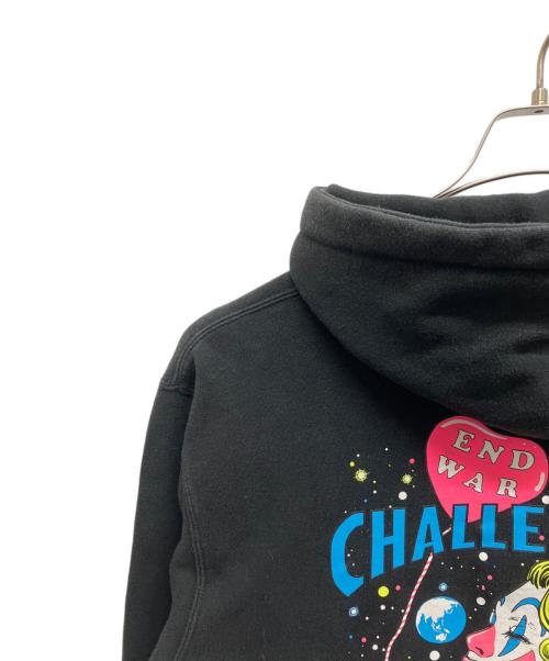 CHALLENGER（チャレンジャー）CHALLENGER (チャレンジャー) END WAR HOODIE　エンドウォー フーディー ブラック サイズ:Mの古着・服飾アイテム