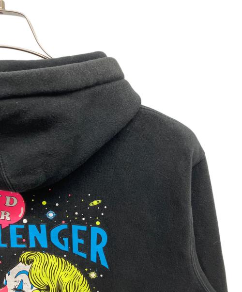 CHALLENGER（チャレンジャー）CHALLENGER (チャレンジャー) END WAR HOODIE　エンドウォー フーディー ブラック サイズ:Mの古着・服飾アイテム