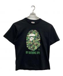 A BATHING APE（ア ベイシング エイプ）の古着「ABC CAMO TEE」｜ブラック