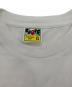 中古・古着 A BATHING APE (ア ベイシング エイプ) embroidered logo T-shirt ホワイト サイズ:XL：8000円