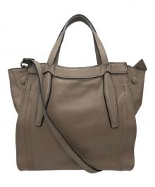 GIANNI CHIARINI（ジャンニ キアリーニ）の古着「2WAYバッグ」｜ベージュ