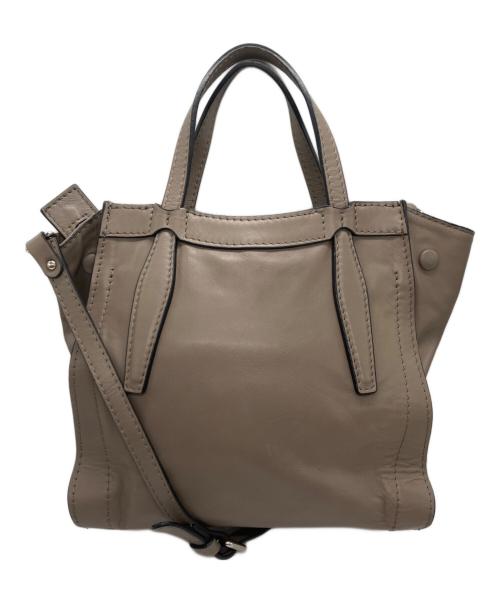 GIANNI CHIARINI（ジャンニ キアリーニ）GIANNI CHIARINI (ジャンニ キアリーニ) 2WAYバッグ ベージュの古着・服飾アイテム