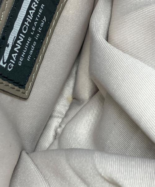 GIANNI CHIARINI（ジャンニ キアリーニ）GIANNI CHIARINI (ジャンニ キアリーニ) 2WAYバッグ ベージュの古着・服飾アイテム