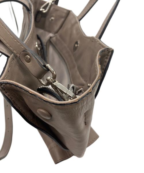GIANNI CHIARINI（ジャンニ キアリーニ）GIANNI CHIARINI (ジャンニ キアリーニ) 2WAYバッグ ベージュの古着・服飾アイテム