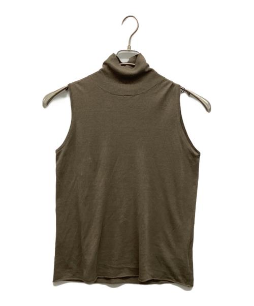 Plage（プラージュ）Plage (プラージュ) silk/linen nuance プルオーバー オリーブ サイズ:Freeの古着・服飾アイテム