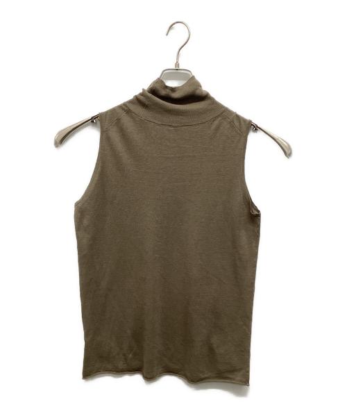 Plage（プラージュ）Plage (プラージュ) silk/linen nuance プルオーバー オリーブ サイズ:Freeの古着・服飾アイテム
