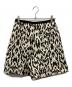 UNITED ARROWS TOKYO (ユナイテッドアローズトウキョウ) レオパード ジャガード ショート パンツ ホワイト×ブラック サイズ:M：4000円