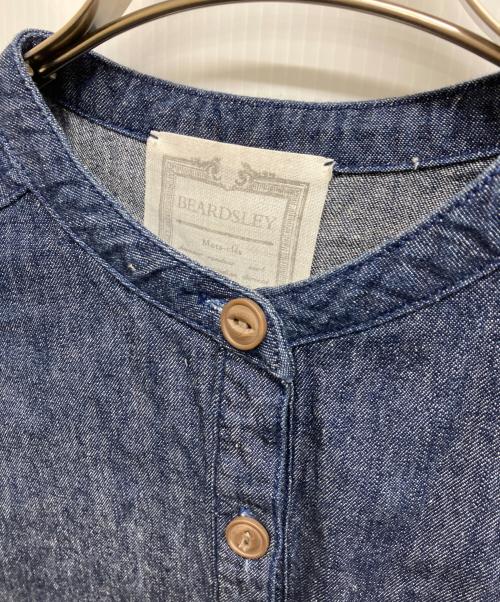 BEARDSLEY（ビアズリー）BEARDSLEY (ビアズリー) デニムティアードシャツ インディゴ サイズ:freeの古着・服飾アイテム