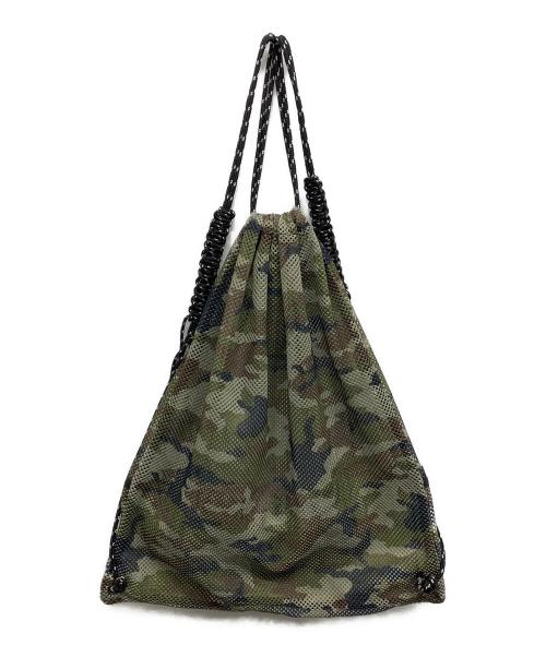 BLESSU（ブレスユー）BLESSU (ブレスユー) メッシュカモフラナップサック オリーブの古着・服飾アイテム
