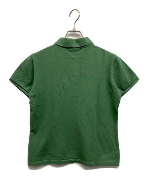 LACOSTE（ラコステ）LACOSTE (ラコステ) ストレッチ コットン ピケ ポロシャツ グリーン サイズ:40の古着・服飾アイテム