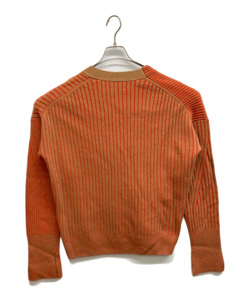 PAUL SMITH（ポールスミス）Paul Smith (ポールスミス) ウールカーディガン オレンジ サイズ:Mの古着・服飾アイテム
