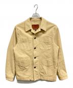 BROOKS BROTHERSブルックスブラザーズ）の古着「ストレッチコットン チョアジャケット」｜ベージュ