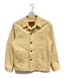 BROOKS BROTHERS（ブルックスブラザーズ）の古着「ストレッチコットン チョアジャケット」｜ベージュ