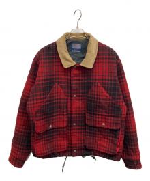 PENDLETON（ペンドルトン）の古着「70's ウールハンティングジャケット」｜レッド