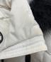 中古・古着 MICHAEL KORS (マイケルコース) フェイクファーフード中綿ジャケット ホワイト サイズ:S：7000円