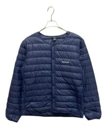 mont-bell（モンベル）の古着「スペリオダウン ラウンドネックジャケット」｜ネイビー